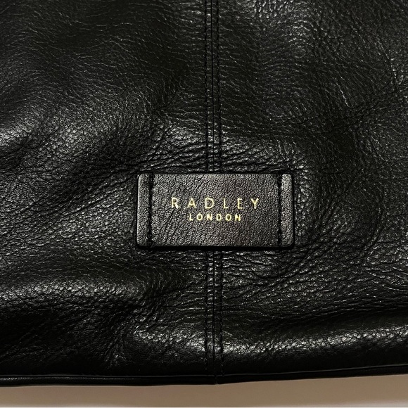 Radley London Southwark Park Leather Hobo Bag, black, NWOT - Picture 6 of 15